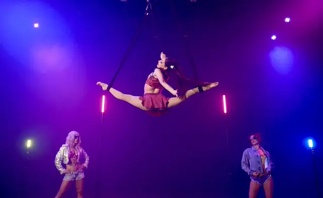 Jail Birds dramatic pose